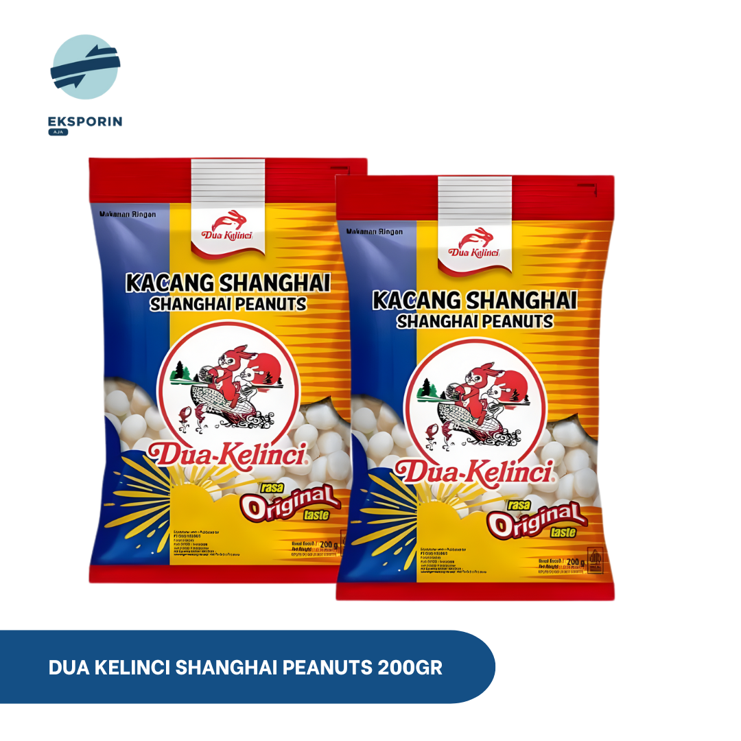 DUA KELINCI SHANGHAI PEANUTS 200GR