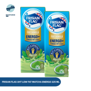 FRISIAN FLAG UHT LOW FAT MATCHA ENERGO 225 ML