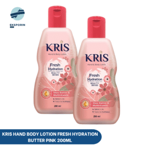 KRIS HAND BODY LOTION FRESH HYDRATION  BUTTER PINK 200ML
