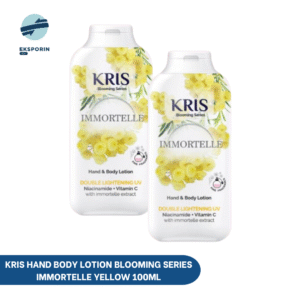 kris hand body lotion BLOOMING SERIES IMMORTELLE YELLOW 100ML