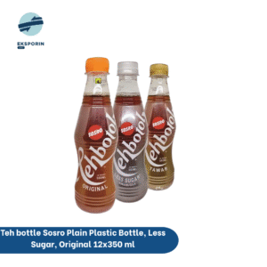 Teh bottle Sosro Plain Plastic Bottle 12x350 ml