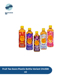 Fruit Tea Sosro Plastic Bottle Variant 24x500 ml