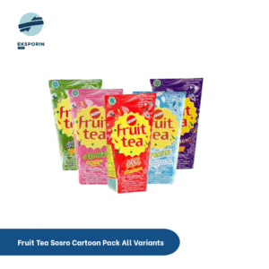 Fruit Tea Sosro Cartoon Pack All Variants