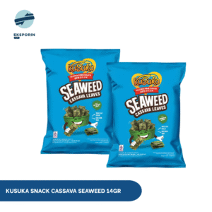 KUSUKA SNACK CASSAVA SEAWEED 14GR
