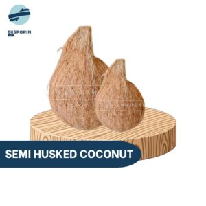 Semi Husked Coconut